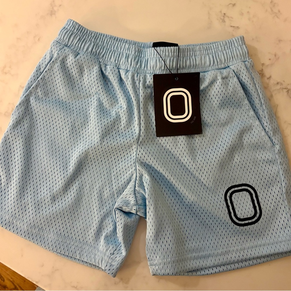 Light Blue Overtime Athletic Shorts